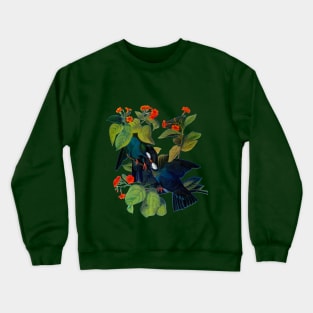 Audubons White crowned pigeon Crewneck Sweatshirt